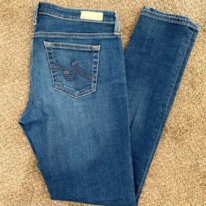AG Stilt Cigarette Leg Jeans.  Size 29R